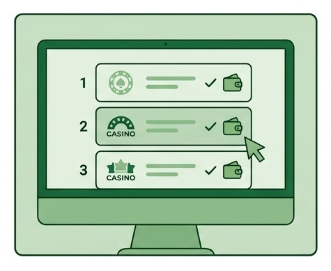 Illustration of funding an e-wallet